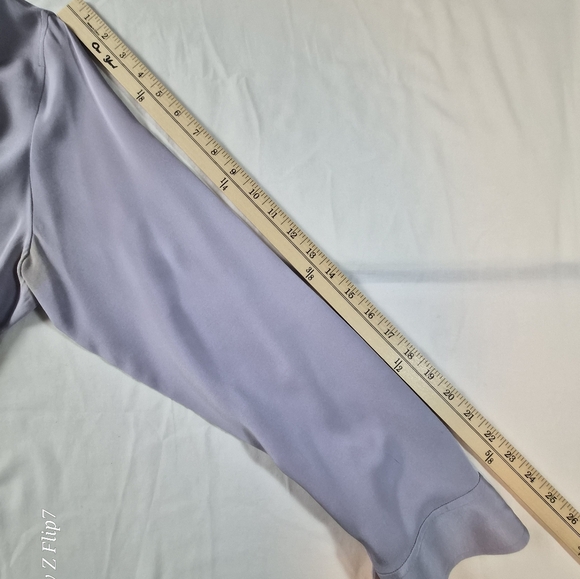 ​REPURPOSE PROJECT: Talbots Petite 96% Silk Stretch Blouse - 16P - Picture 8 of 10